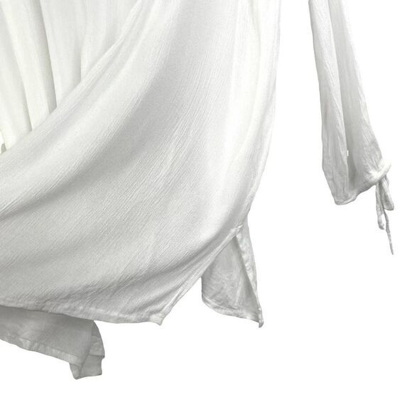 La Blanca‎ embroidered swim cover up tunic top dress Sz L - Picture 5 of 8